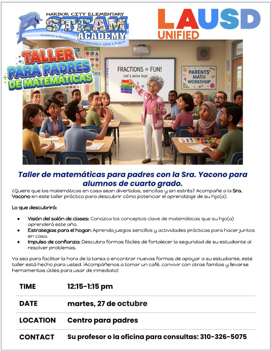 Math Parenet Sp 4th